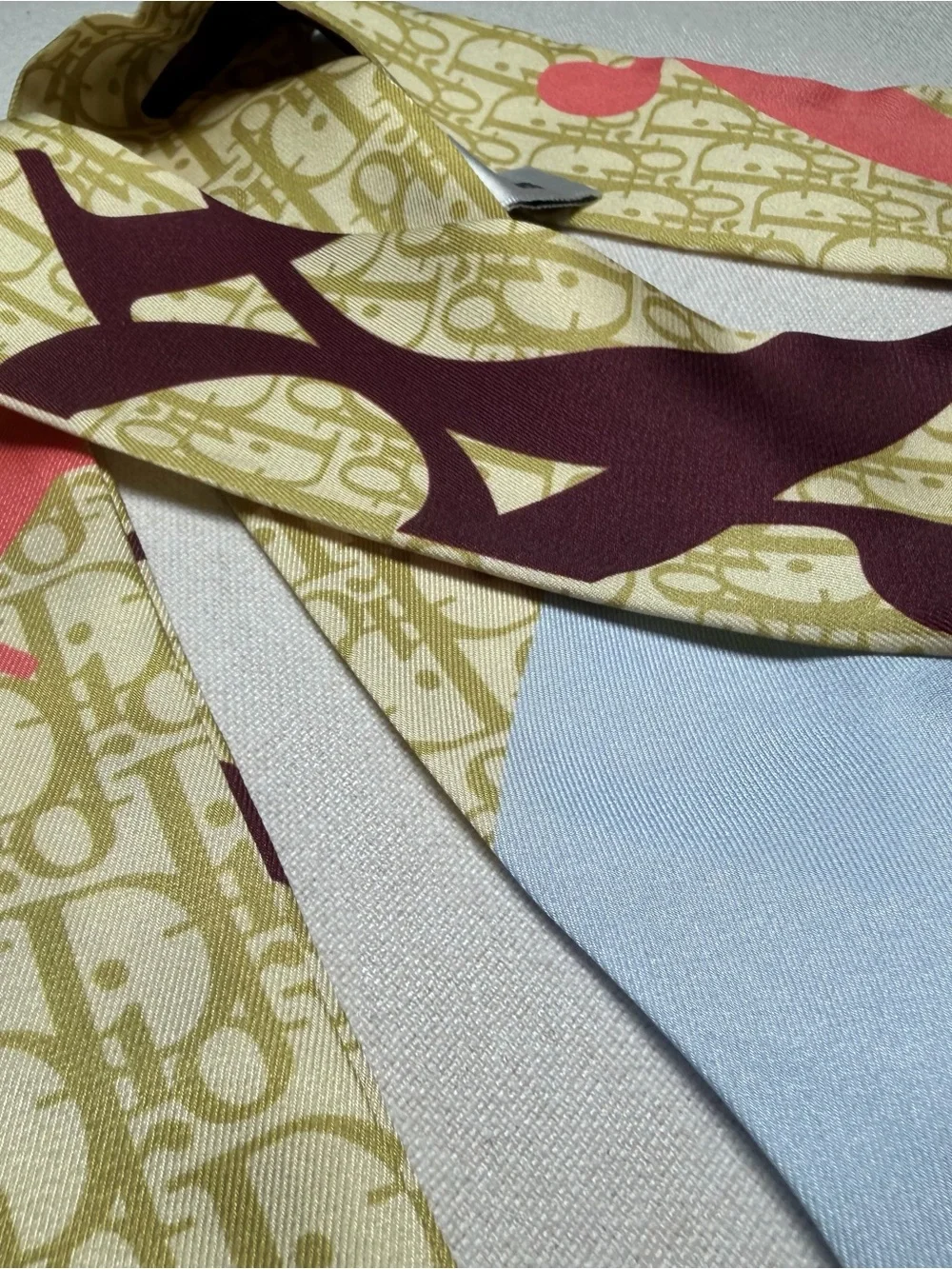 Dior Mitzah silk twilly